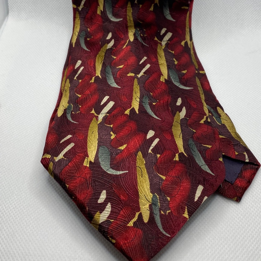 J. Garcia 100% imported silk tie